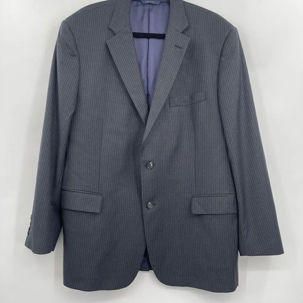 Brooks Brothers Men's Vitale Barberis Fitsgerald Blazer Coat Size 45R/W40